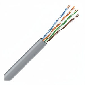 UTP cat.5e 4х2х0,48 AWG 100МГц сірий ЗЗЦМ (ВІДРІЗКИ)