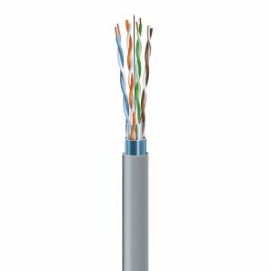 UTP cat.5e 4х2х0,51 AWG 100МГц (бухта 305м) сірий ЗЗЦМ