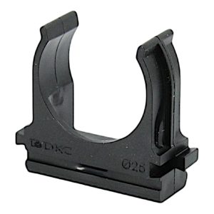 Тримач-кліпса D25мм колір чорний