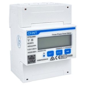 Лічильник електронний трифазний на DIN-рейку DTSU666 3×230/400V 5(80)A RS485 4P MID