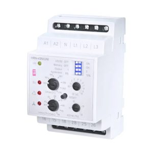 Реле контролю напруги HRN-43N UNI (3F, 2x16A_AC1) з нейтраллю