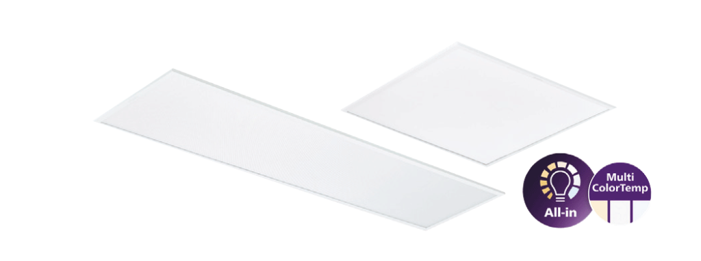 Лінійні світильники та світлодіодні панелі Philips