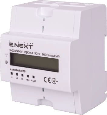 ЛІЧИЛЬНИК ТРИФАЗНИЙ e.control.w05 10(100)А