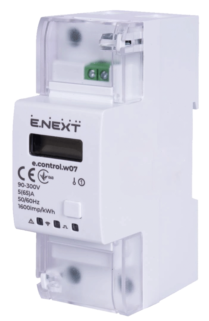 ЛІЧИЛЬНИК БАГАТОФУНКЦІОНАЛЬНИЙ e.control.w07