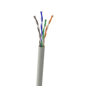 UTP cat.5e 4х2х0,51 AWG 100МГц (бухта 305м) сірий ЗЗЦМ