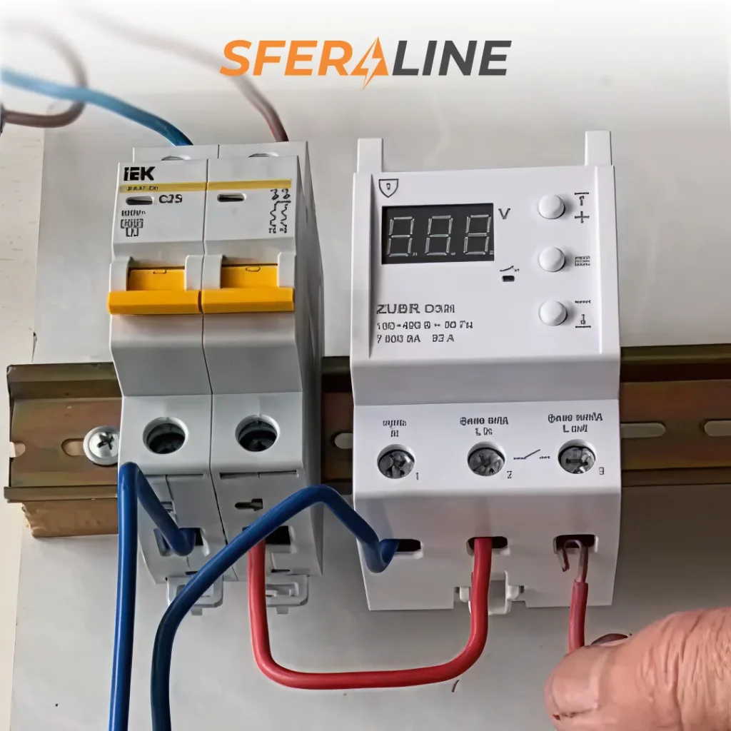 Як правильно підключити реле напруги Зубр | Покрокова інструкція