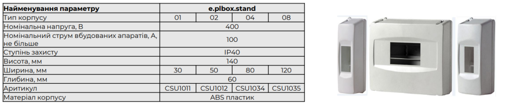 Електротехнічні корпуси ENEXT широкий асортимент