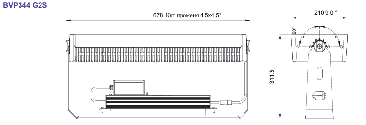Квадратний Прожектор