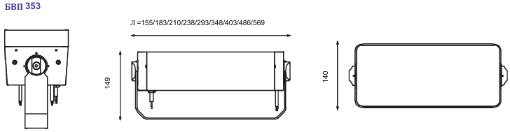Квадратний Прожектор
