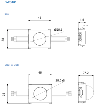 Освітлювальні прилади UniDot G3 для декоративного використання