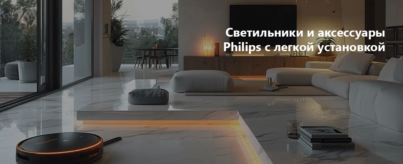 Светильники и аксессуары Philips | Простая установка