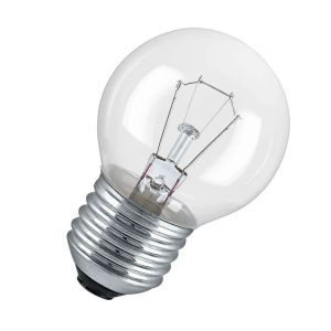Лампа ЛОН куля прозора 40W Е27 230V "OSRAM" (ЦІНА НА ЗАЛИШОК)