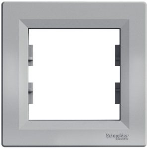 Рамка 1-а кратна "ASFORA" алюміній (C1)