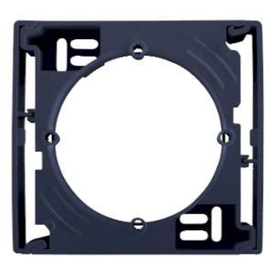 Коробка для зовнішнього монтажу одиночна "SEDNA" графіт