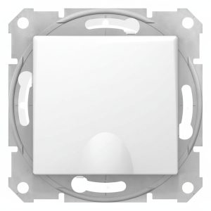 Розетка 1-а З/К IP44 внутр. з кришкою та шторками "SEDNA" біла (C2) (знятий з в-ва  30.12.2023)