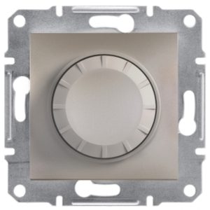 Димер поворотний  600Вт внутр. 230В "ASFORA" бронза (C3) (знятий з в-ва)