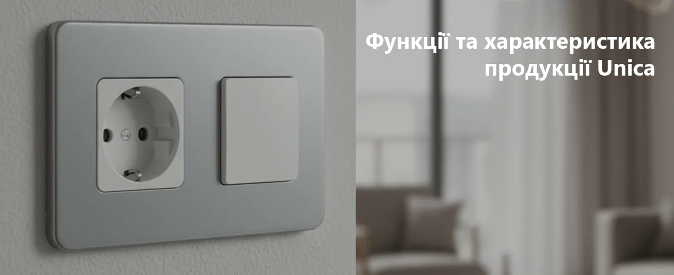 Функції та характеристика продукції | Unica