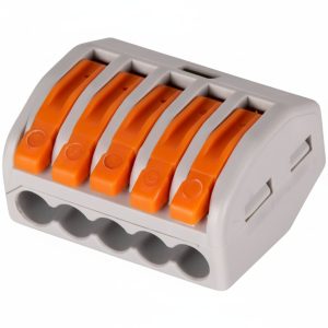 Клемна колодка e.lc.pro.pl.5 з натискним важелем (5 шт)