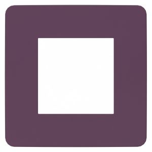 Рамка 1-а кратна "Studio Color" Ліловий/беж (C3) (знятий з в-ва  30.06.2023)