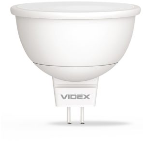 Лампа ЛЕД точкова 8W 4100K 700Lm GU5.3 MR16e (2 роки) "VIDEX"