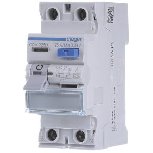 Реле диф. ПЗВ 2Pх25A 10 mA A 2м (B) "ХАГЕР"