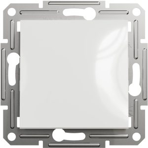 Заглушка "ASFORA" білий без рамки