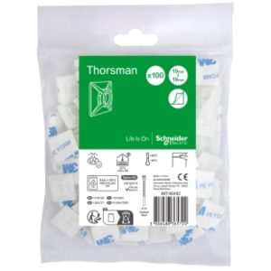 Самокл основа для стяжки до 3.6 мм білий (100 шт/уп)