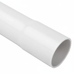 Труба жорстка гладка ПВХ д.32/29мм, 3 м (90) з раструбом