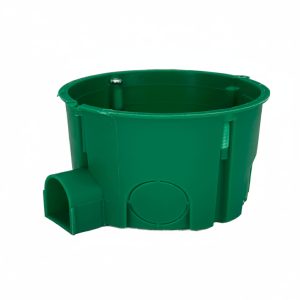 Коробка установча  65х45 IP30 внутрішня пласт. під цеглу набірна з шурупом Ultra (100штуп.)