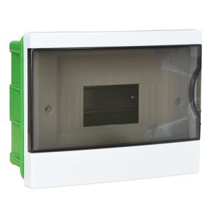 Щит пласт. ЩРВ-П- 08 мод вбудов.уст. IP40 проз двері