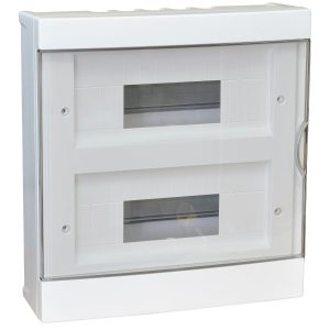 Щит пласт. ЩРН-П- 24 мод зовн.уст. IP40 проз двері