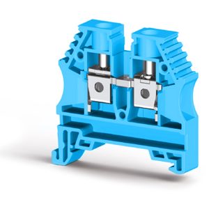 Клема гвинтова AVK 6 синя