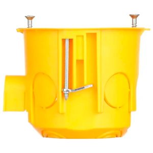 Коробка установча  65х60 IP30 внутрішня пласт. г/к набірна з шурупом PLANK MB005 (150шт.уп.)