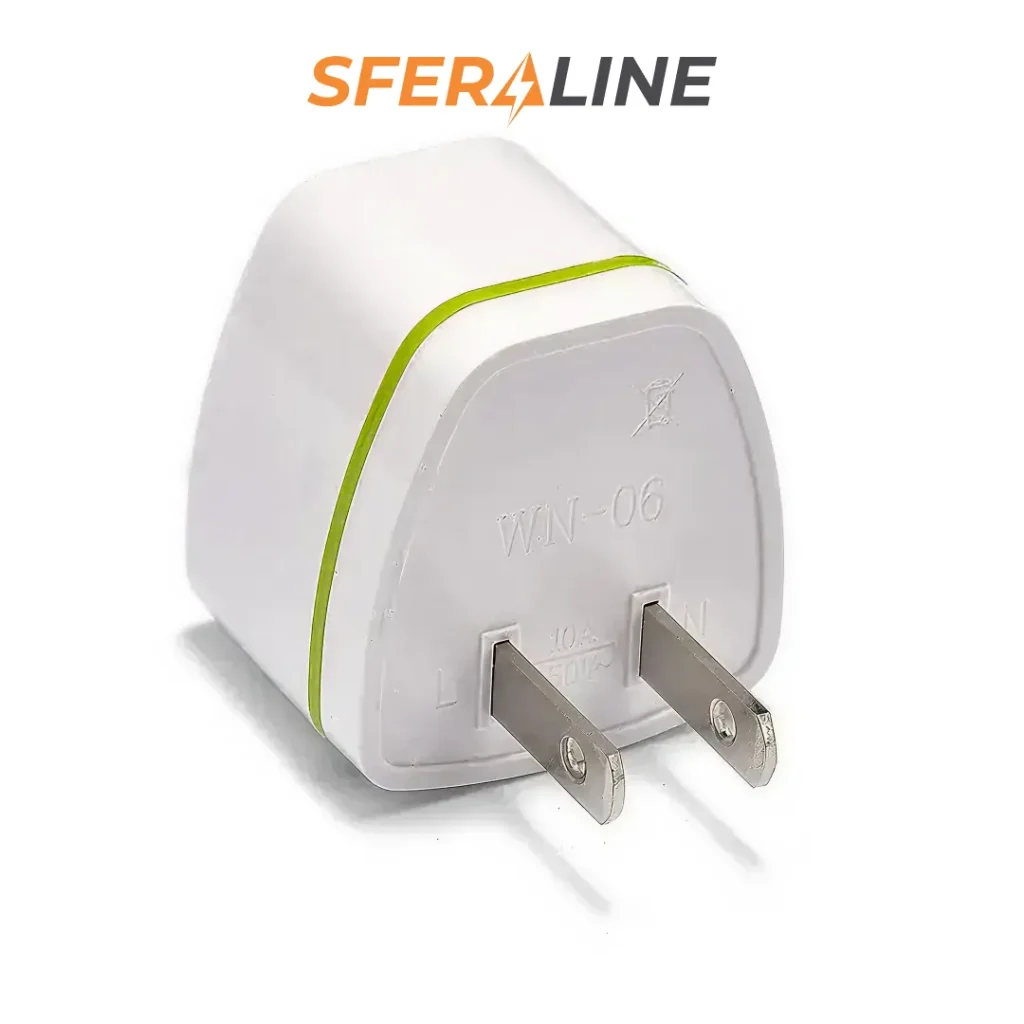 Перехідник з американської розетки