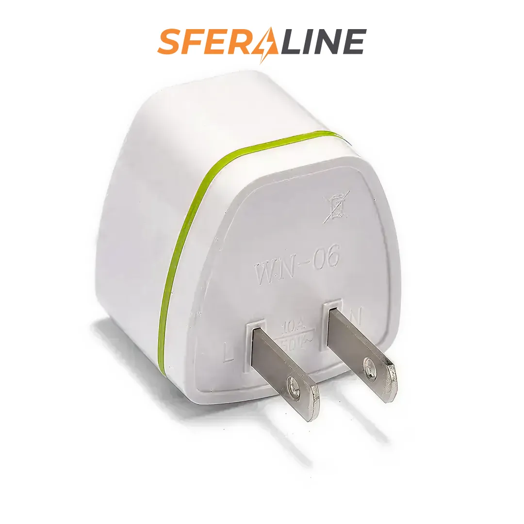 Перехідник з американської розетки