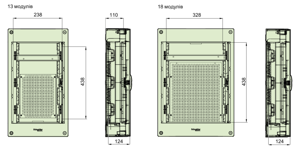 PrismaSeT XS | модульні навісні щити Schneider Electric для житлових і комерційних об’єктів