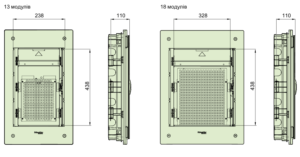 PrismaSeT XS | модульні навісні щити Schneider Electric для житлових і комерційних об’єктів