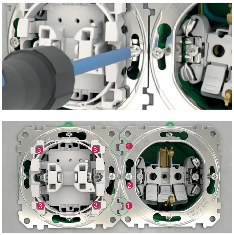 Schneider Electric | Зручний і точний монтаж вимикачів та розеток