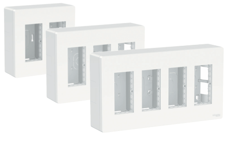 Unica New в поєднанні з розетковими блоками System+