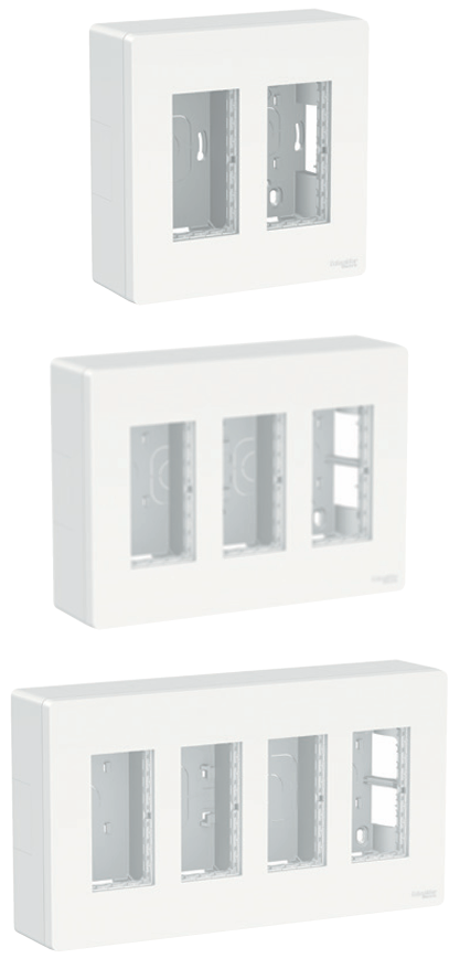 Unica New в поєднанні з розетковими блоками System+