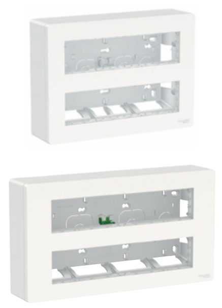 Unica New в поєднанні з розетковими блоками System+