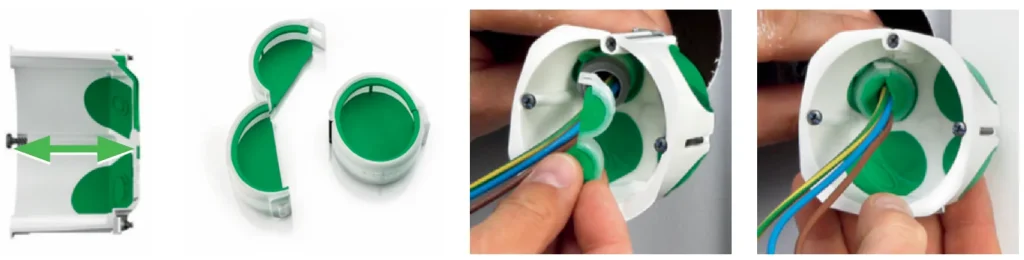 Монтажні коробки та аксесуари Multifix Air