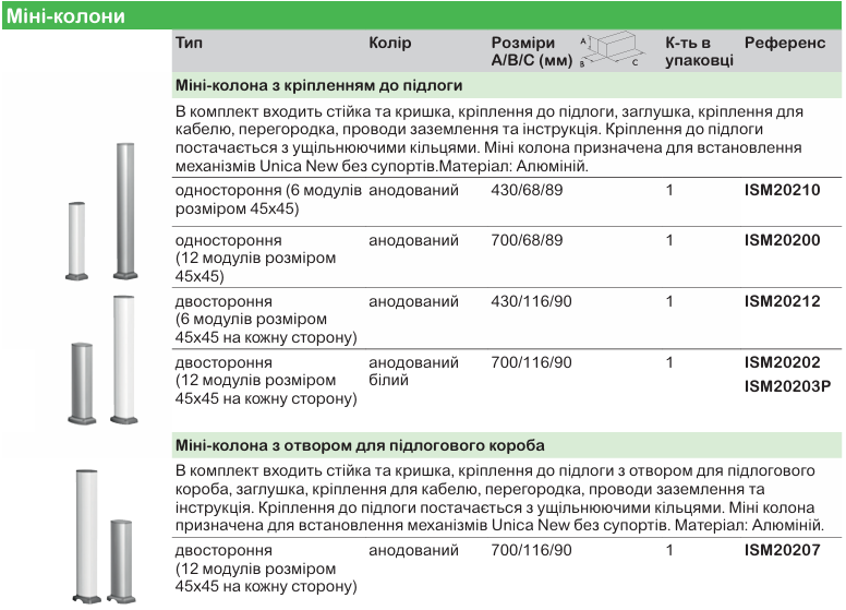 Optiline | електромонтажна система для організації робочих місць
