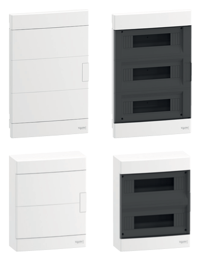 Пластикові щити Schneider Electric для житлових приміщень