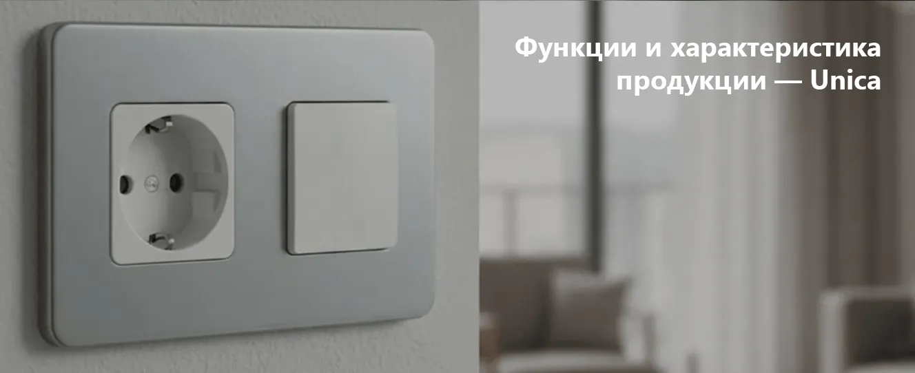 Функции и характеристики продукции | Unica