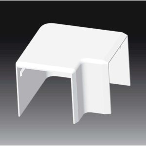 Кут прямий для LH 40x40 білого кольору (8643 HB)