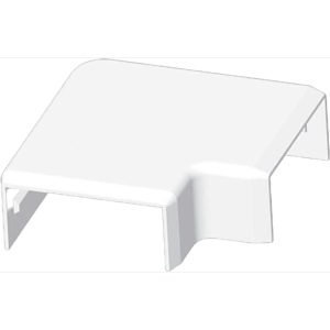 Кут прямий для LHD 40x20 білого кольору (8633 HB)