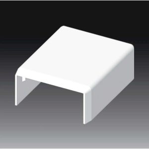 Заглушка LHD 40x20 білого кольору (8631 HB)