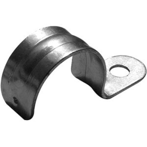 Скоба металева однолапкова D63мм E-next (СММ- 63)