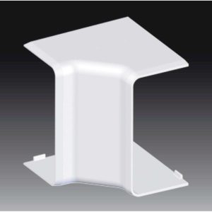 Кут внутрішній EKD 80х40 білого кольору(8505 HB)